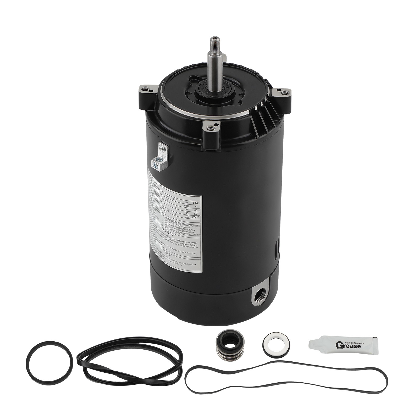 Swimming Pool Pump Motor For Century Hayward Dura-Glas UST1152 1.5 HP 115/230V