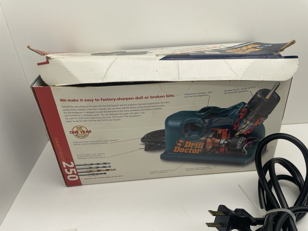 Drill Doctor The Drill Bit Sharpener - 250 Handyman