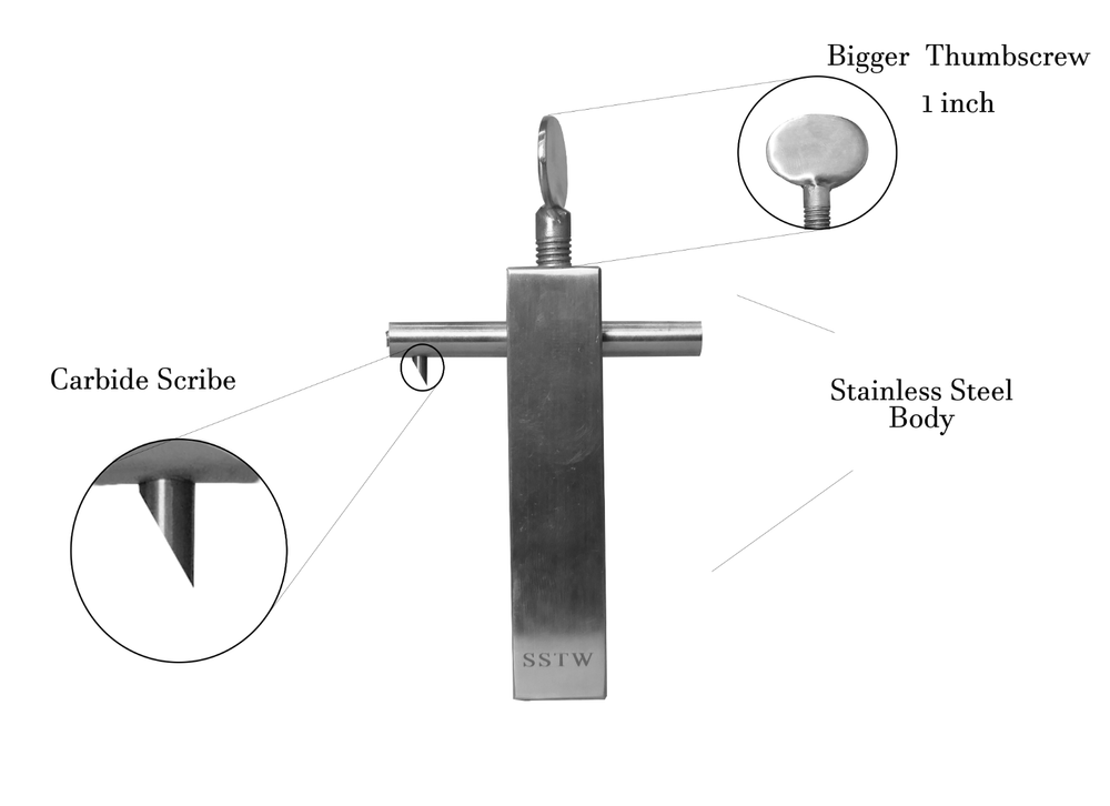 Knife Maker's Center Scribe