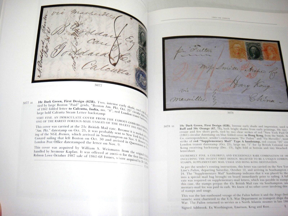 Siegel Stamp Auction Catalog w Prices Realized Robert Lebow US Foreign 2004