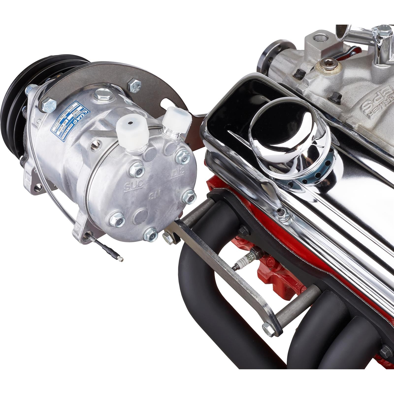 Vintage Air 15410-VCB Side Mount A/C Compressor Bracket, SBC, LH