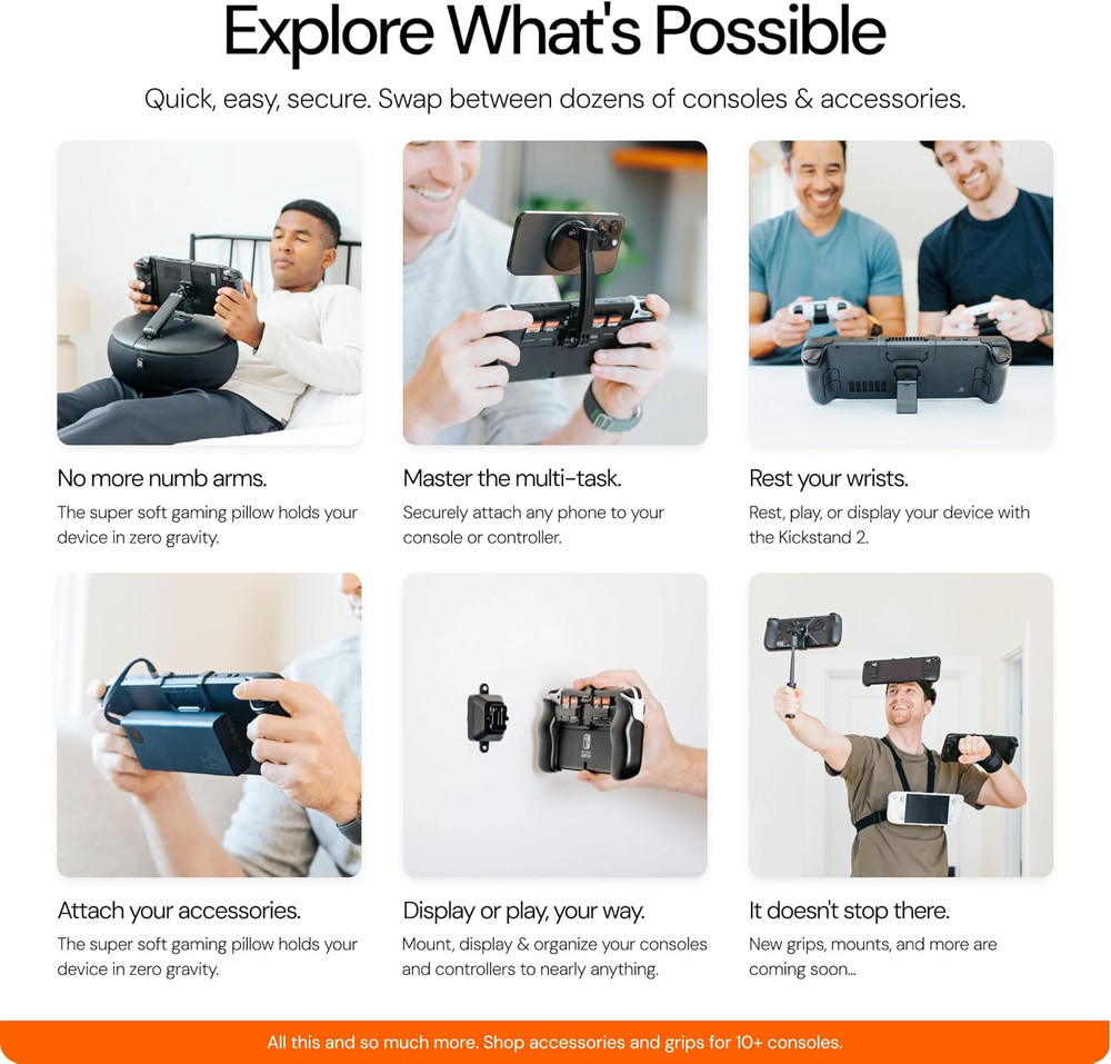 Airline Tray Table Mount with MagSafe Innie Accessories Bundle