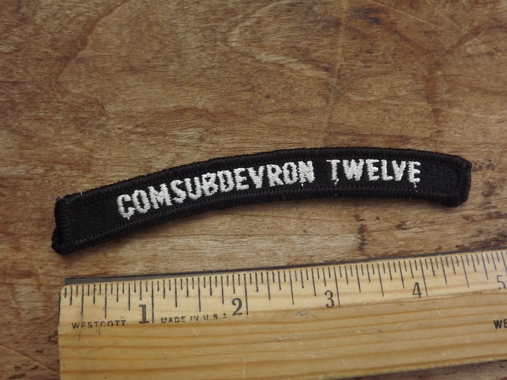 Navy COMSUBDEVRON TWELVE Tab - INV# C1316