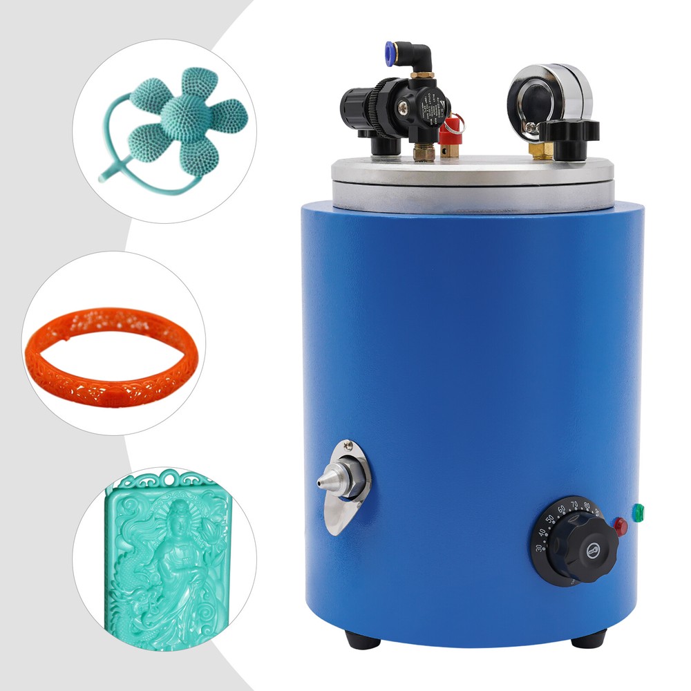 500W Wax Injector 110V Countertop Wax Casting Machine ±3℃ Precise Prototype NEW
