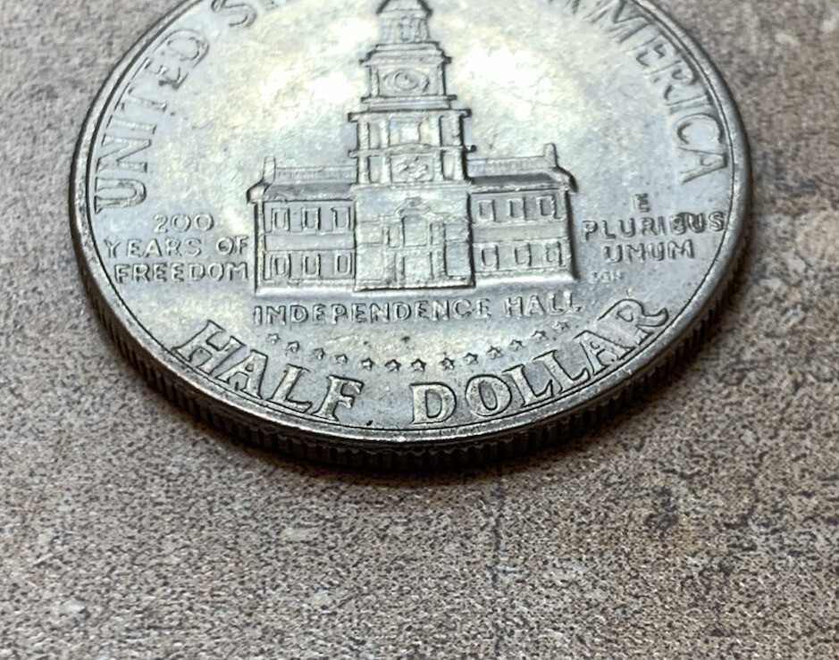 1976-D Kennedy Bicentennial Half Dollar Circulated