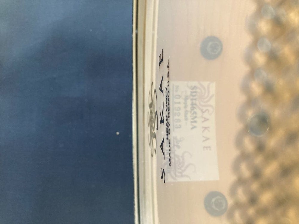Sakae SD1465SA Maple Shell Dark Blue Snare Drum with Case