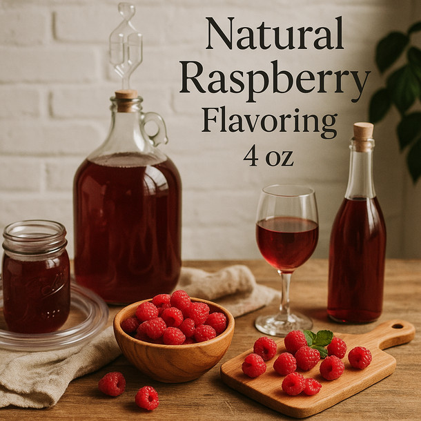 Brewers Best Natural Raspberry Flavoring 4 oz