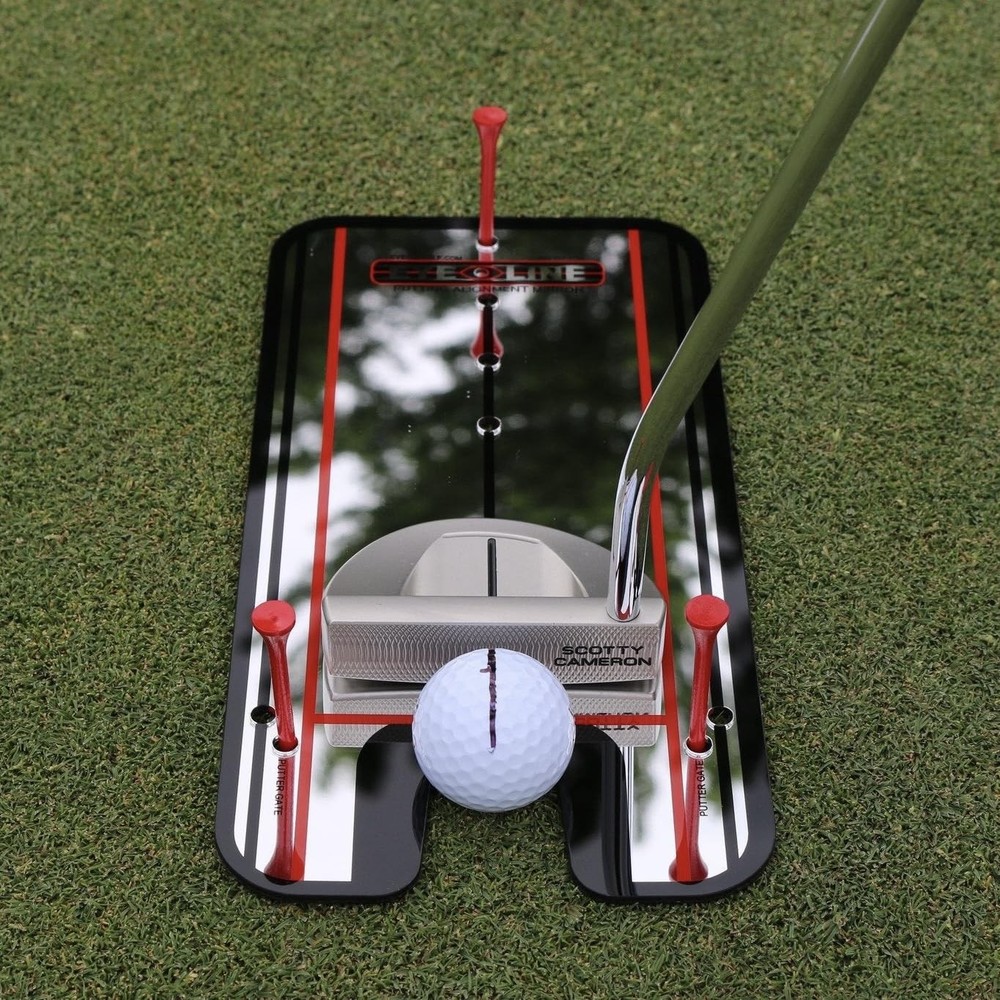 Putting Mirror, Alignment Training Aid Used by Tour Pros for Consistent Setup...
