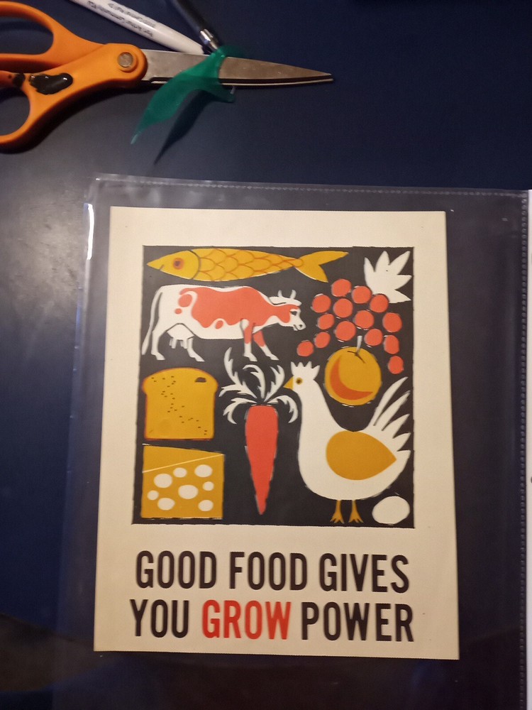 Vintage Red Cross Safety Instructions Poster