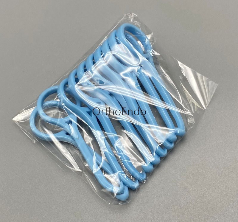 Orthodontic Retainer Aligner Remover Invisible Braces Take Off Tools Hooks Blue