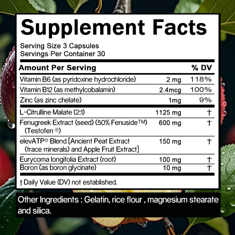 Nugenix Total-T Testosterone Booster 90 Capsules - Enhanced Endurance and Energy