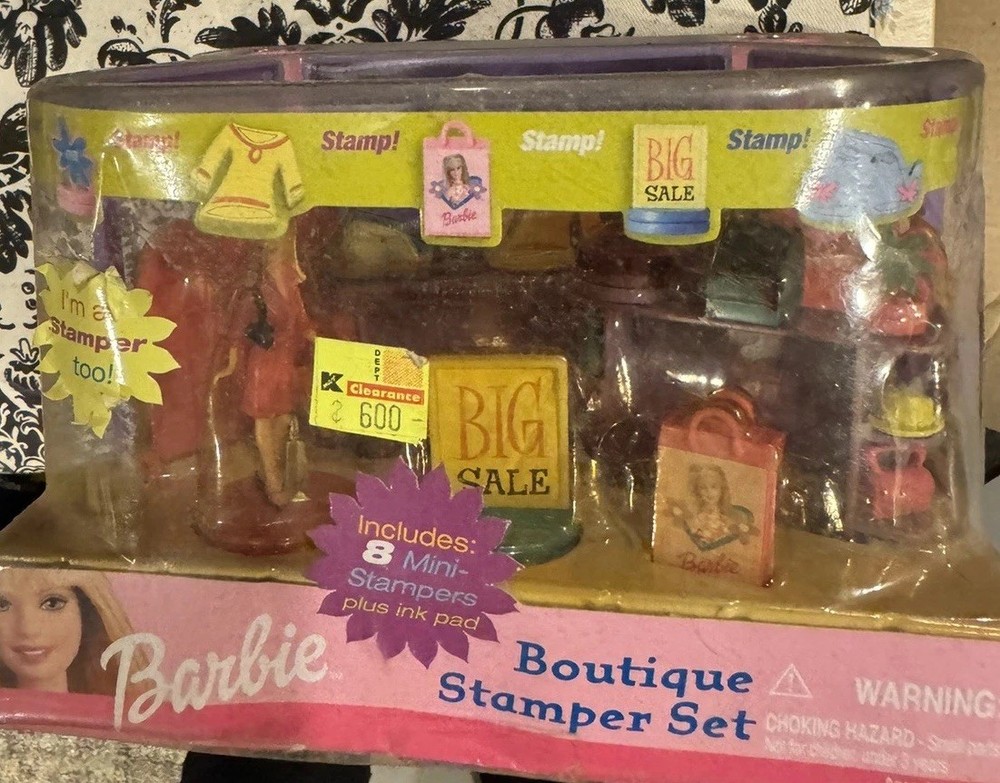 Barbie Boutique Stamp Set