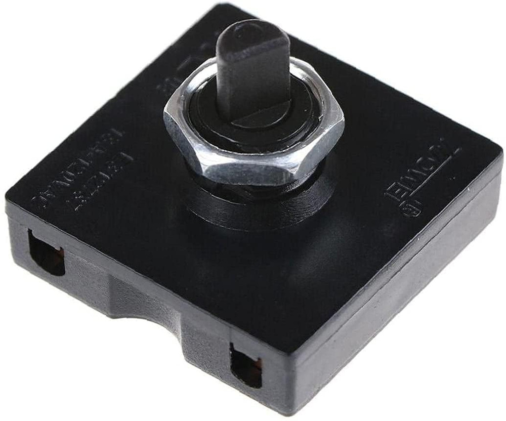 Rotary Switch 4 Position 3 Speed Selector Switch Governor with Button Fan Speed
