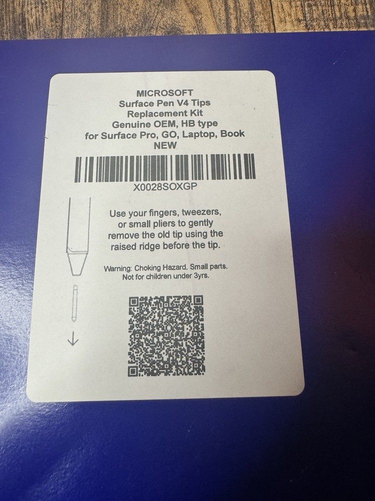 Microsoft Surface Pen Tips Replacement Kit V4 New In Pack
