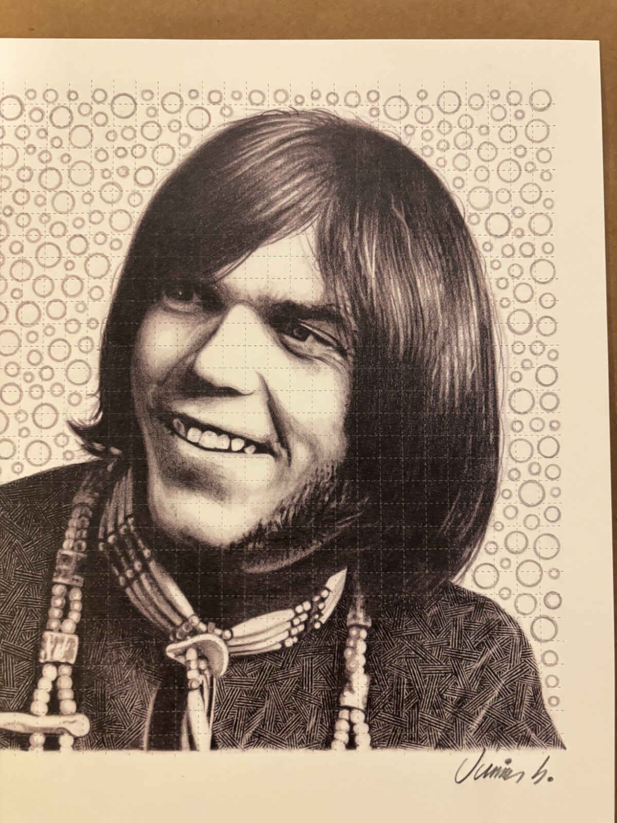 NEIL YOUNG BLOTTER POSTER #61/100