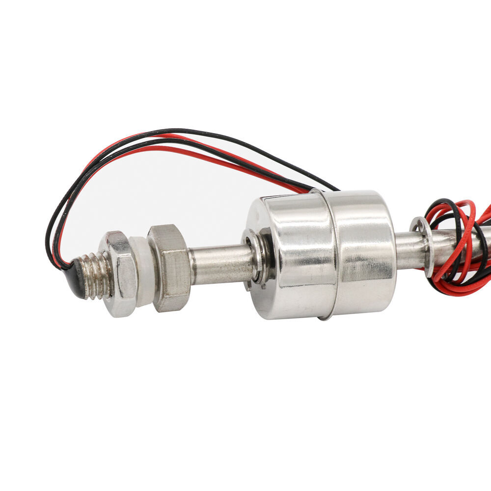 2PC Tank Pool Liquid Water Level Sensor Stainless Steel Double ball Float switch