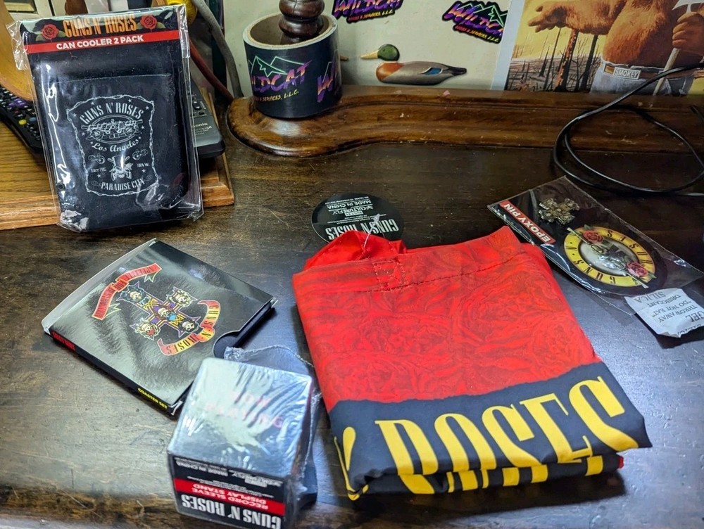Guns N’ Roses Record Collector Bundle ~ 5 Collectibles (Does NOT Include Record)
