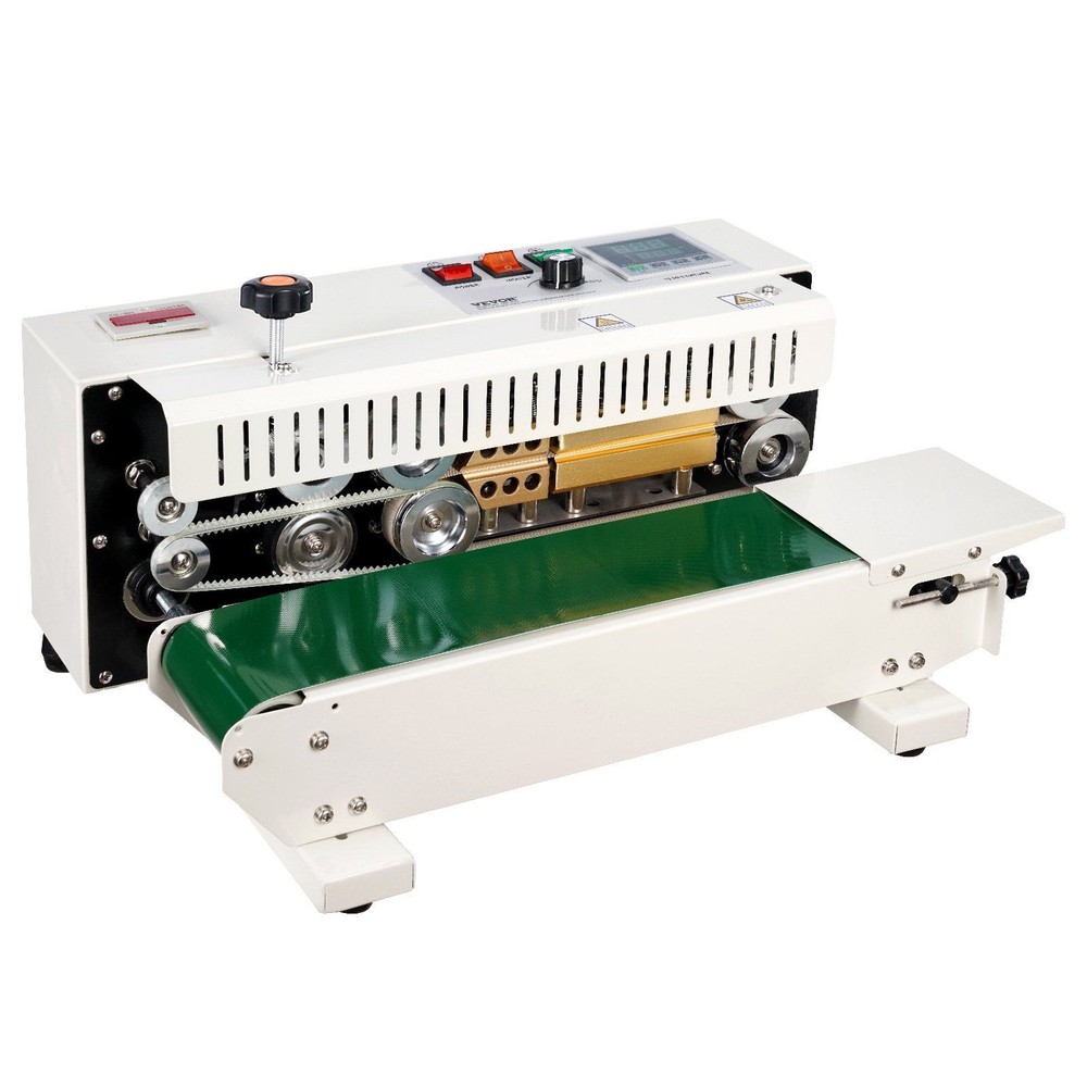 Precision Control Bag Sealer 600W 0.24-0.47in with Alphanumeric Print