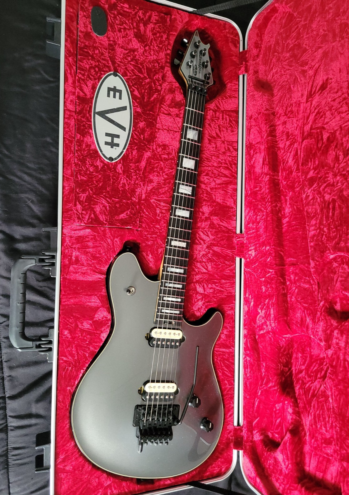 2013 EVH Wolfgang USA Silver, with Case