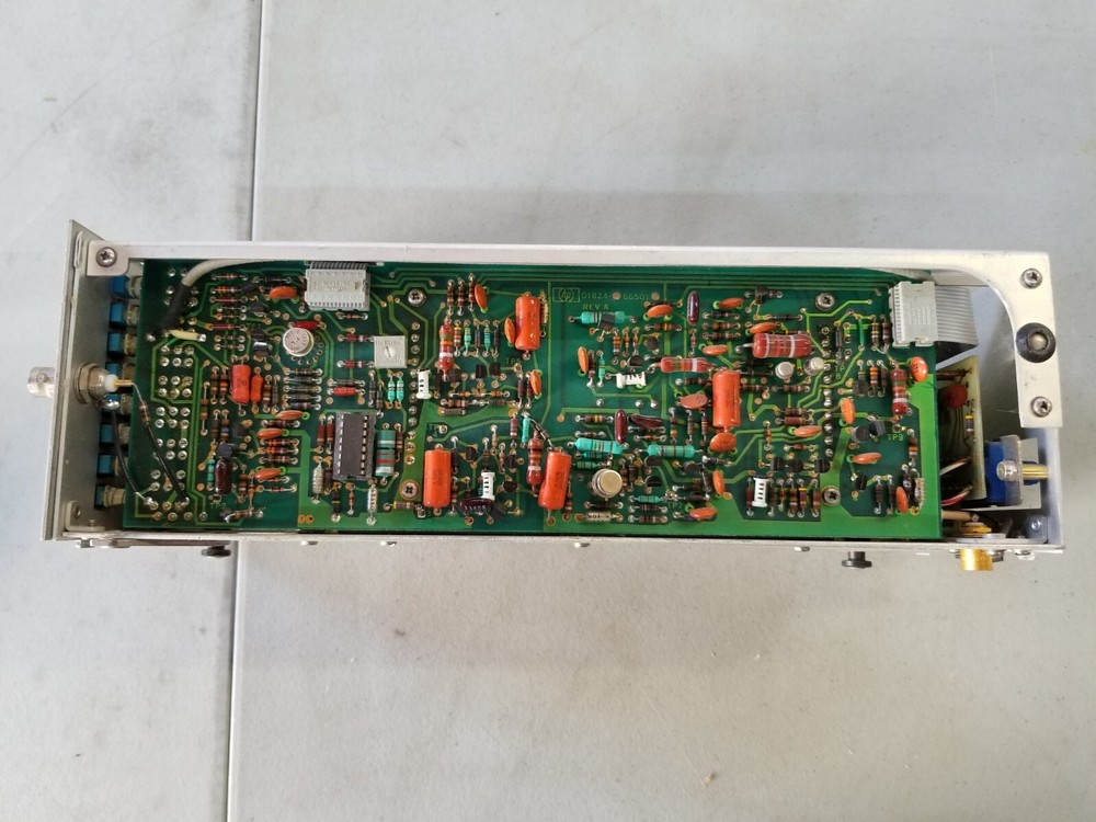 HP 1824A Time base and sweep expander prototype scope plugin