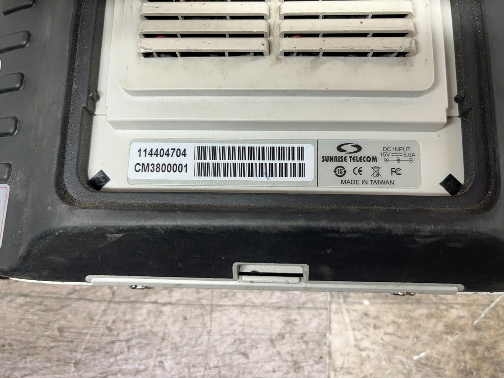 Sunrise Telecom CM3800 DOCSIS 3.0 Cable Modem Analyzer *READ*