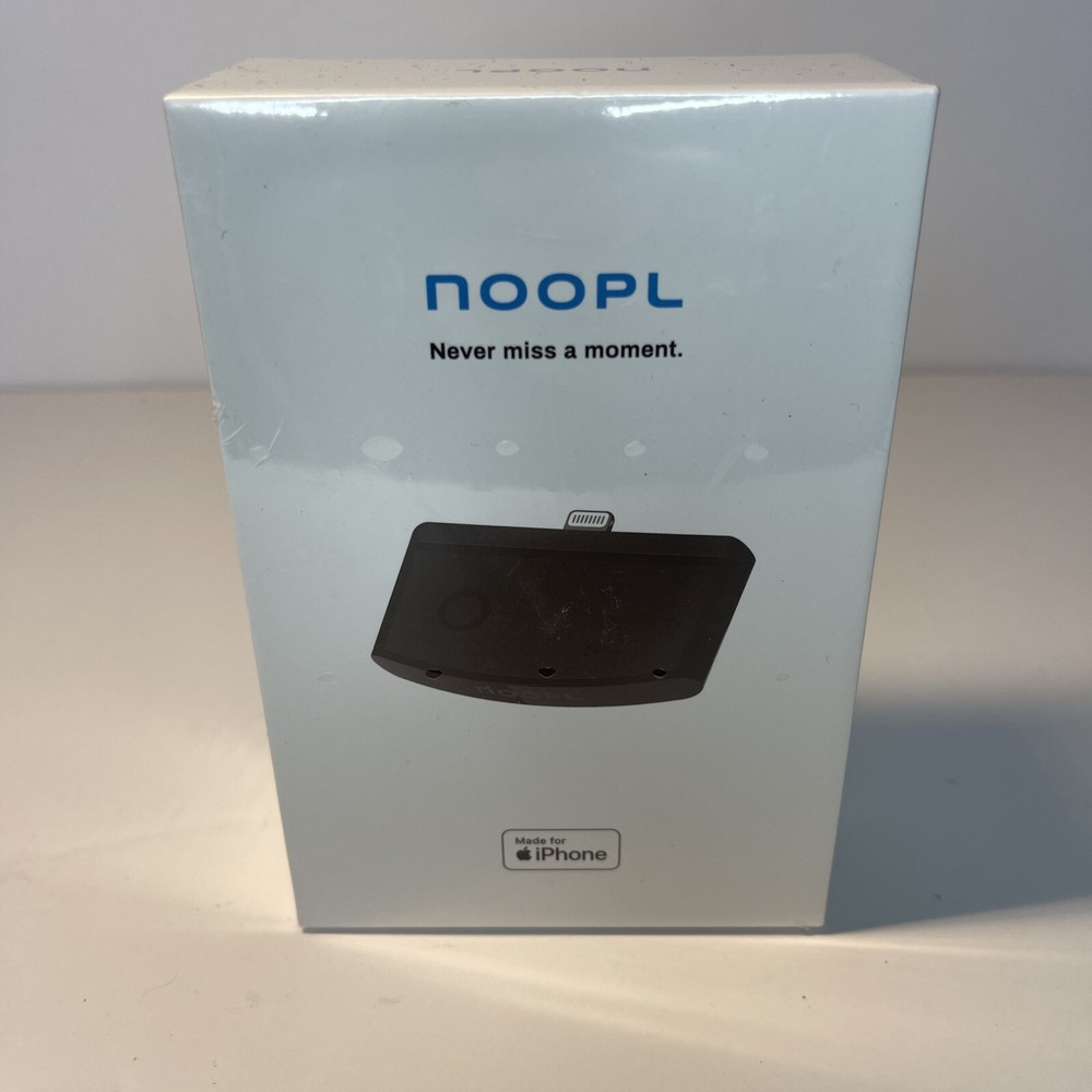 Noopl 2.0 – Enhanced Hearing iPhone Accessory, Background Noise Reducer