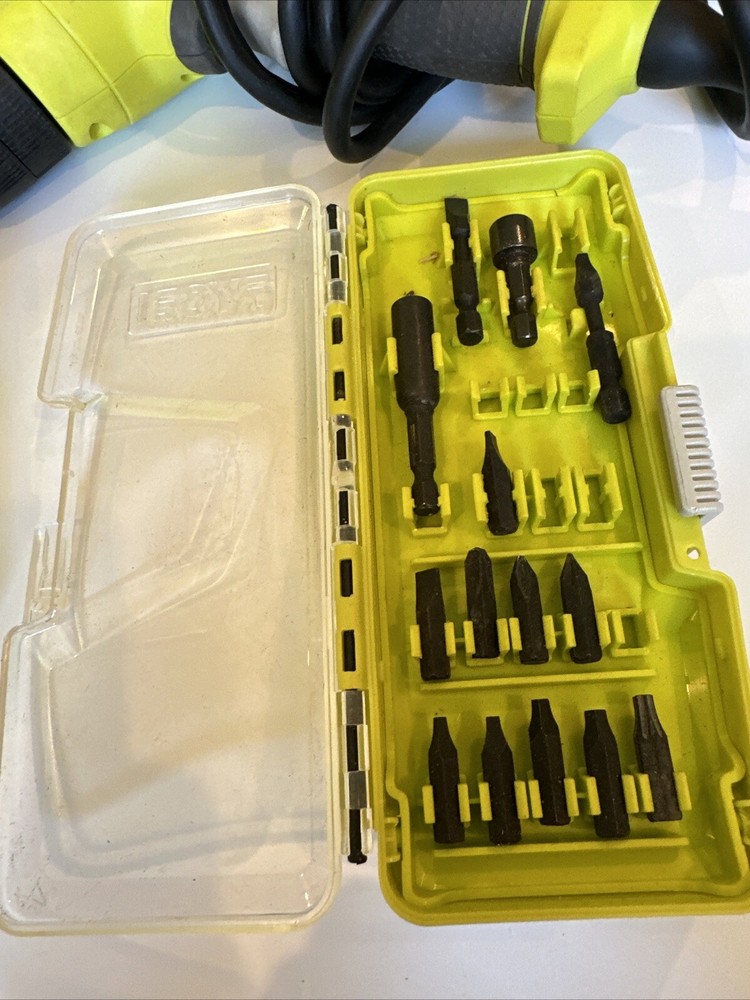 Ryobi D43K Variable Speed 3/8" Compact Drill/Driver Keyless Chuck +Tool Bag+Bits