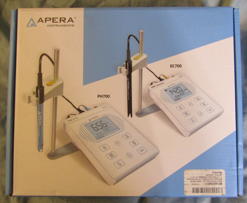 Apera Instruments EC700 Benchtop Lab pH Conductivity/Temperature Meter