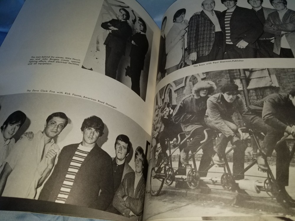 The Dave Clark Five Original US Concert Book Program 1960's