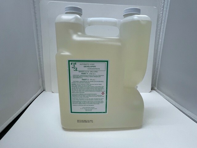 X-ray Developer & Fixer Concentrate Combo-Case-Pak, 10 Gallons Each 4010D-4010F
