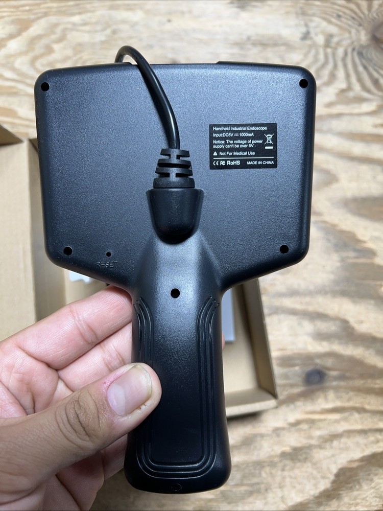 Endoscope Camera with Light: 4.3" Inspection Borescope Camera for Sewer - 16.4Ft