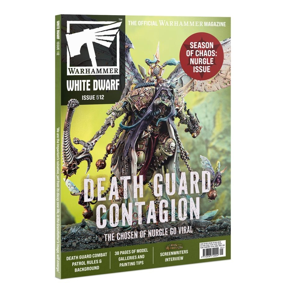 WARHAMMER WHITE DWARF ISSUE 512 MAY 2025 NEW
