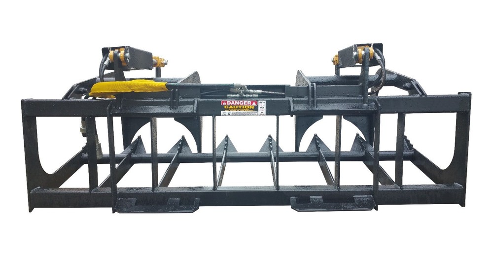 68" BOBCAT E-SERIES ROOT GRAPPLE SKIDSTEER ATTACHMENT UNIVERSAL FREE SHIPPING