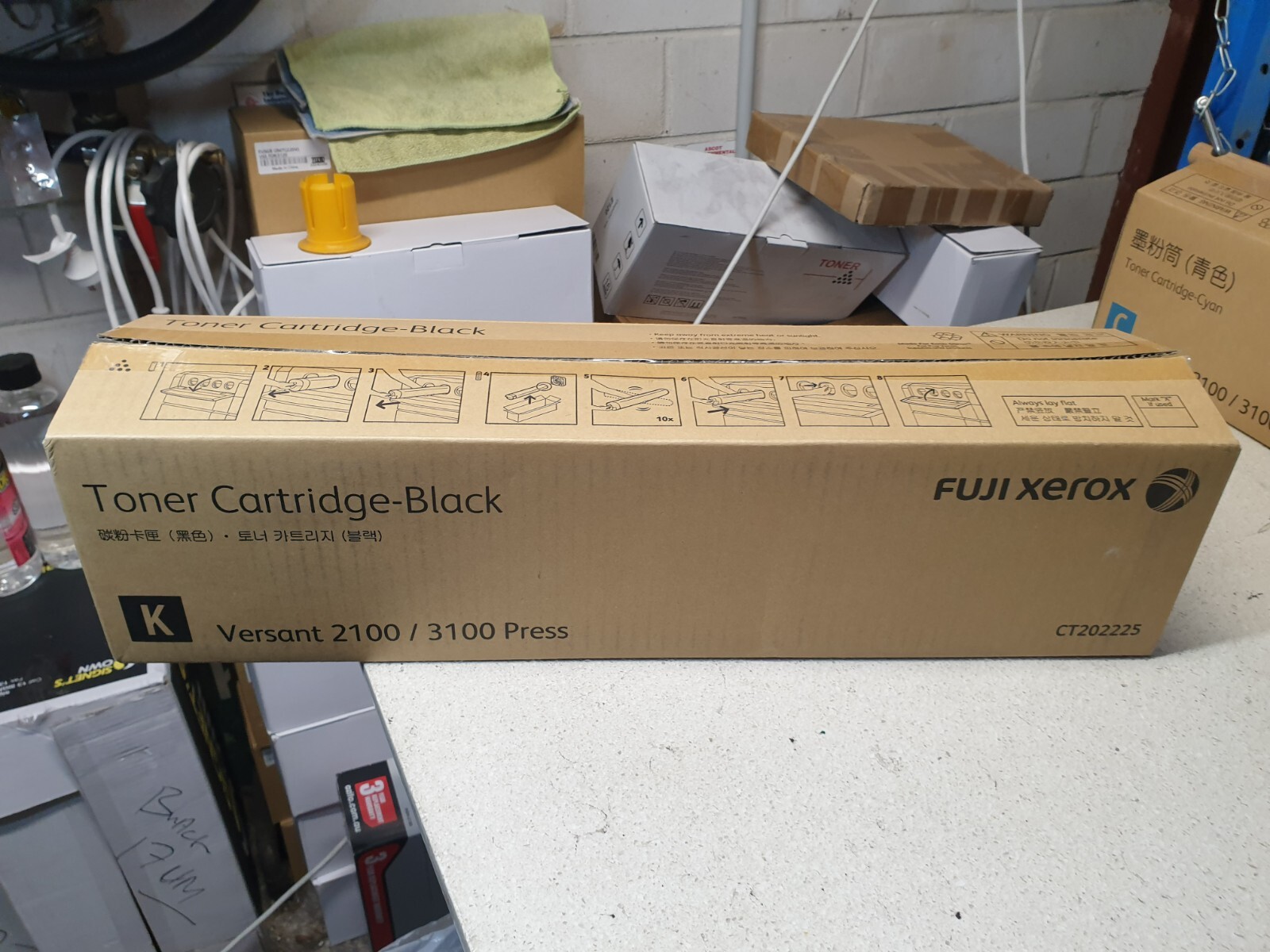 Genuine Xerox CT202225 Black Toner for Versant 2100 / 3100 See Photos