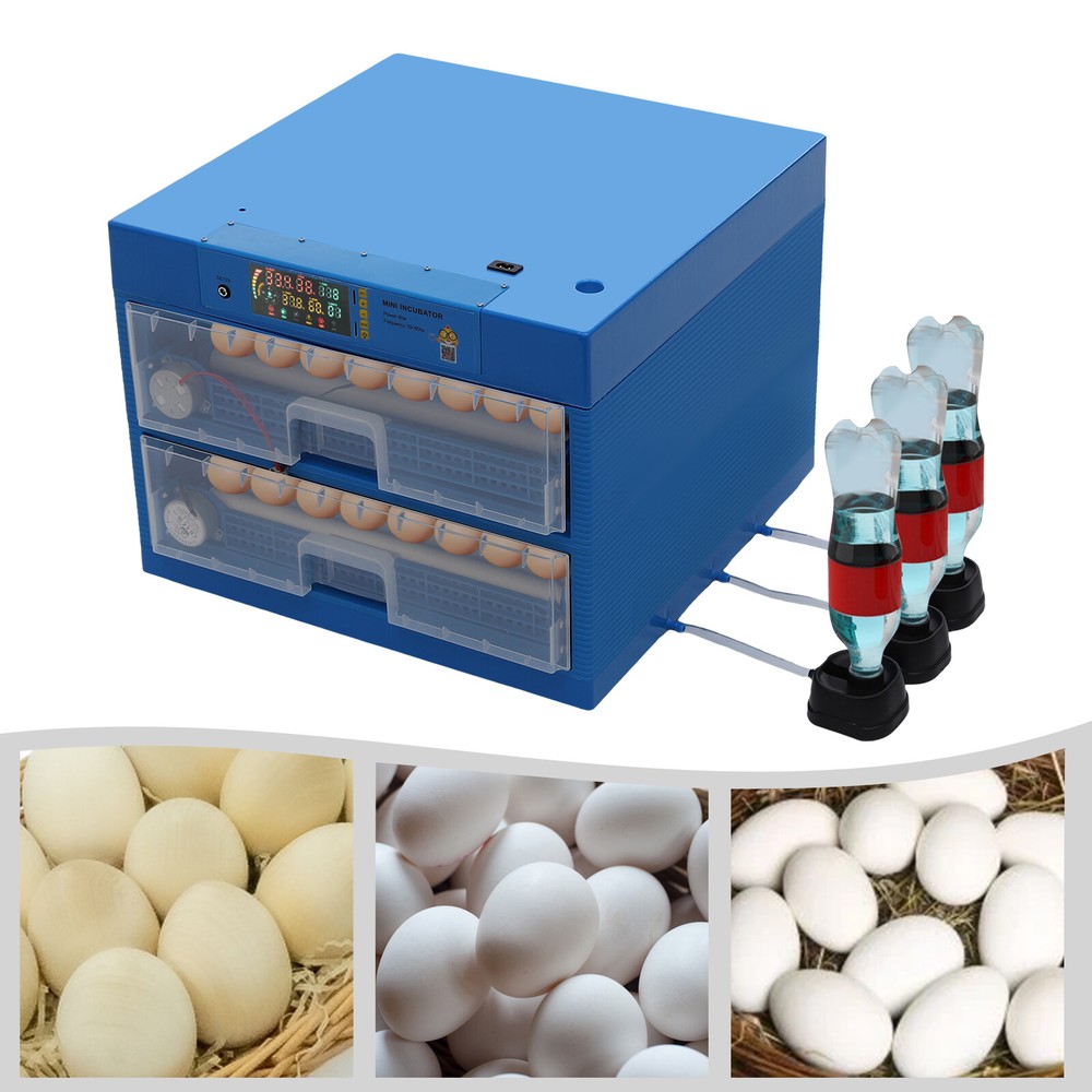 128 Egg Digital Incubator Poultry Egg Hatcher Machine Eggs Hatching Machine