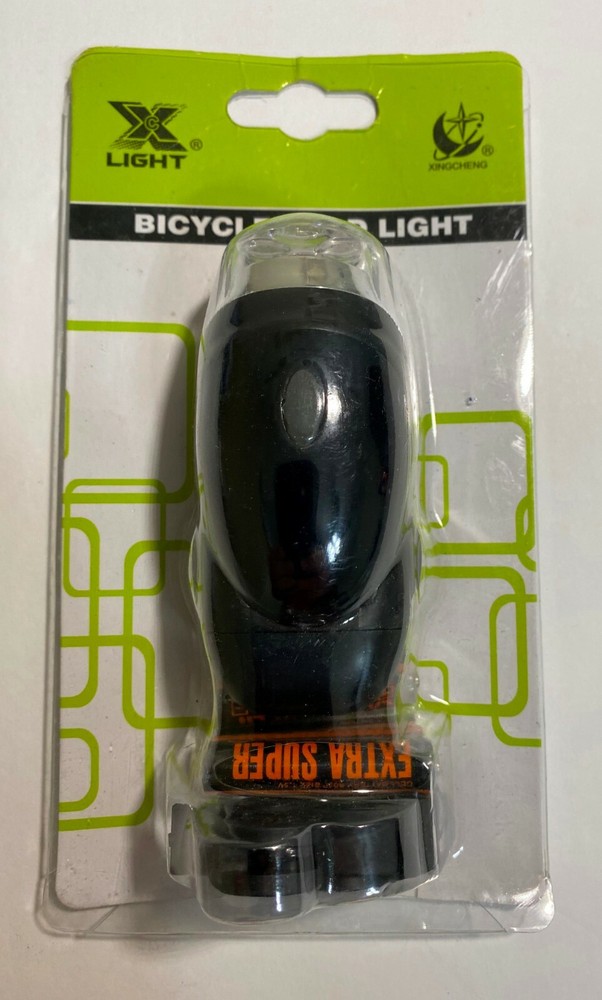 XC-754 Bicycle Headlight 4 LED flashlight White front LED Light Waterproof