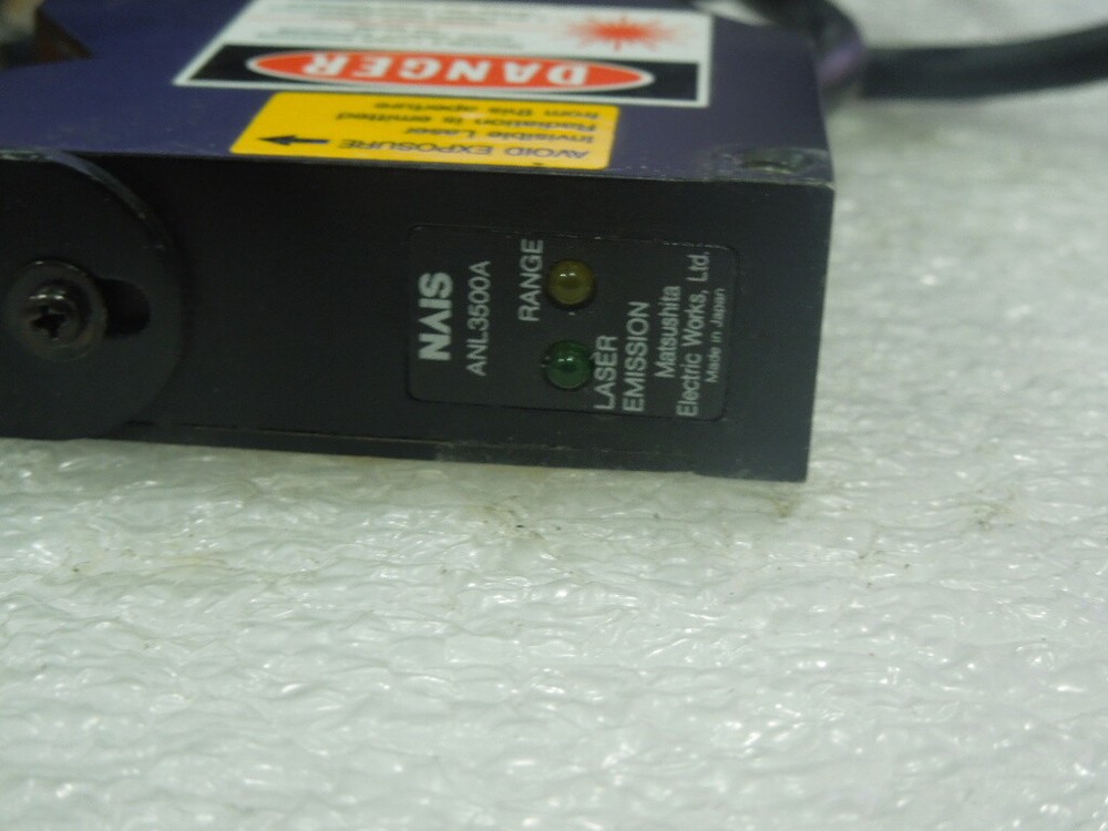 Matsushita / NAiS Model: ANL3500A Laser Emission. <