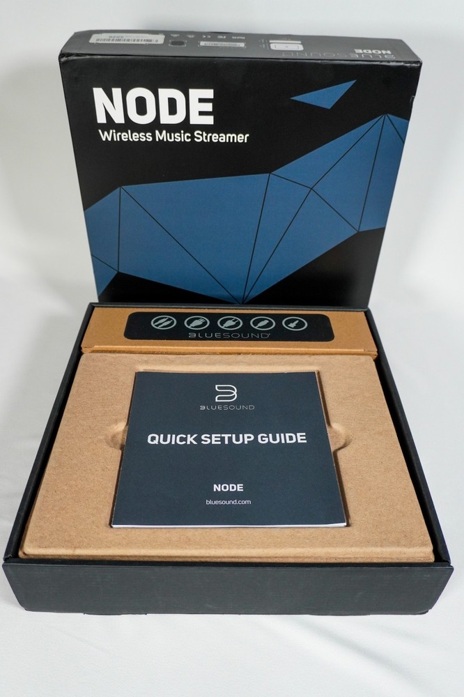 🔥 Bluesound NODE N130 Streamer • Hi-Res Audio • DAC • HDMI eARC • Complete