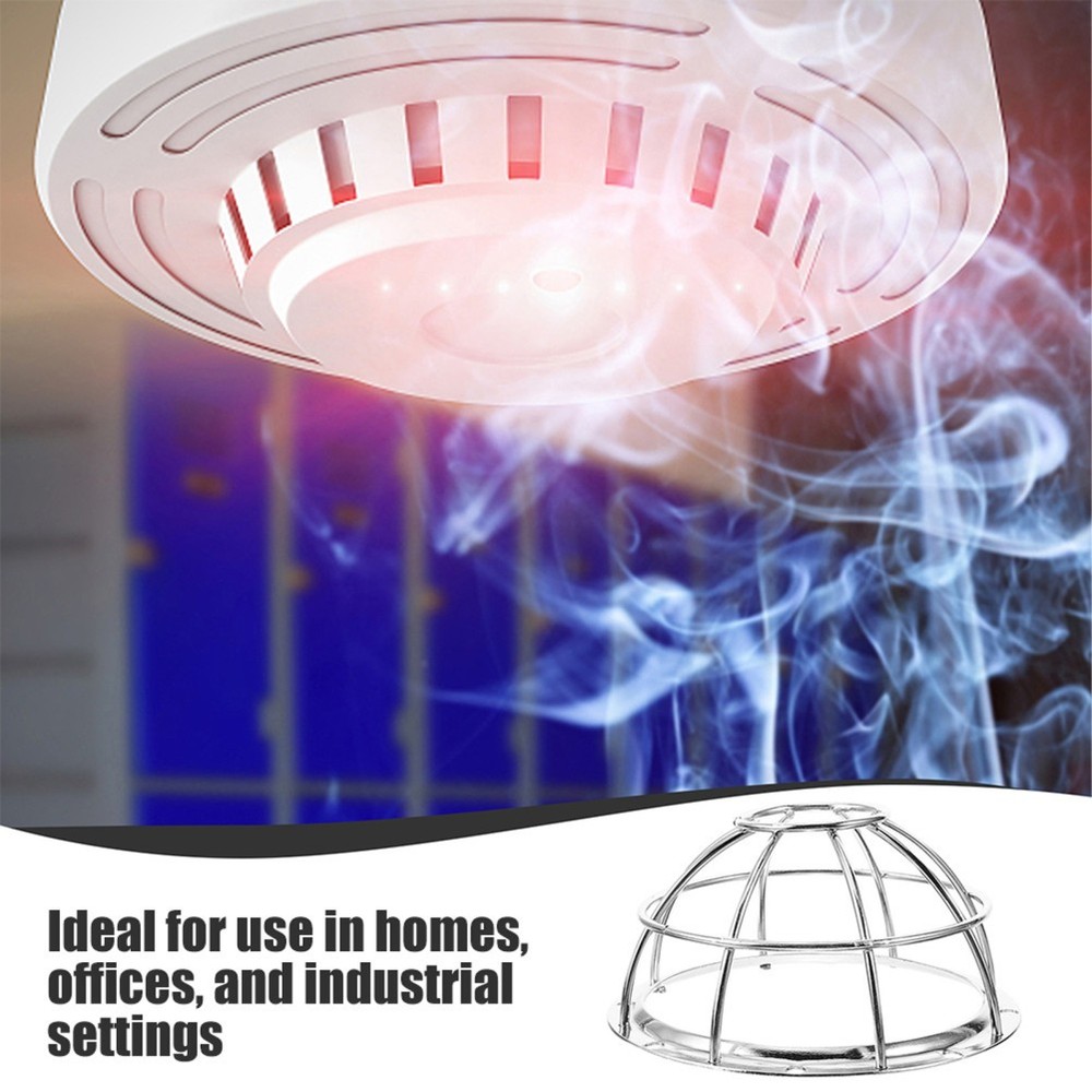 2 PCS Sprinkler Head Cap Fire Cage Alarm Detector Protective Shield