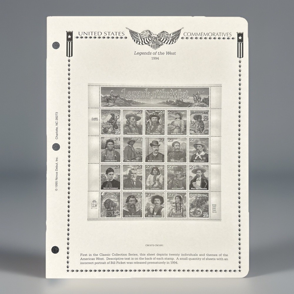 Minkus Album Pages Set Of 2 1994 Supplements