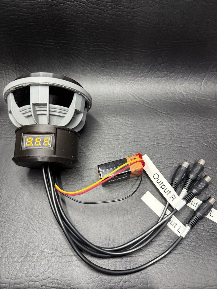 Bass Knob with Voltage Reader