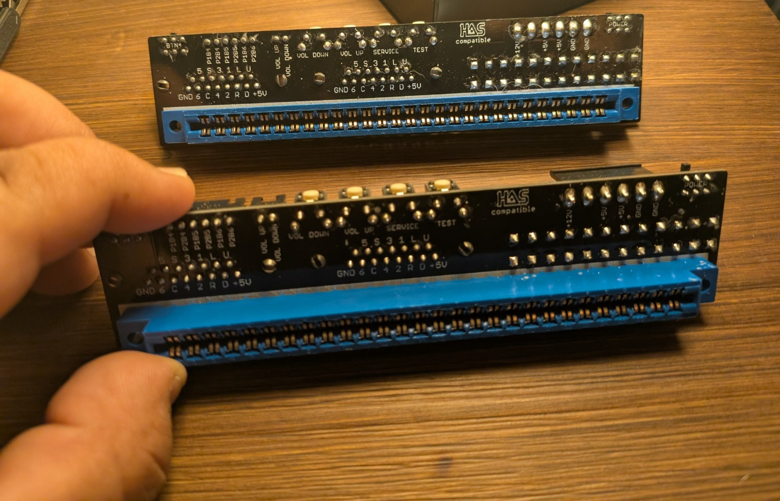 Capcom CPS-2 IOI by HAS (Home Arcade System) JAMMA NeoGeo controller compatible