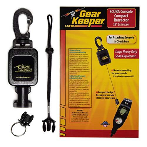 Gear Keeper Compact Console Retractor-Secure Console in Chest Area-2 Mounting Op