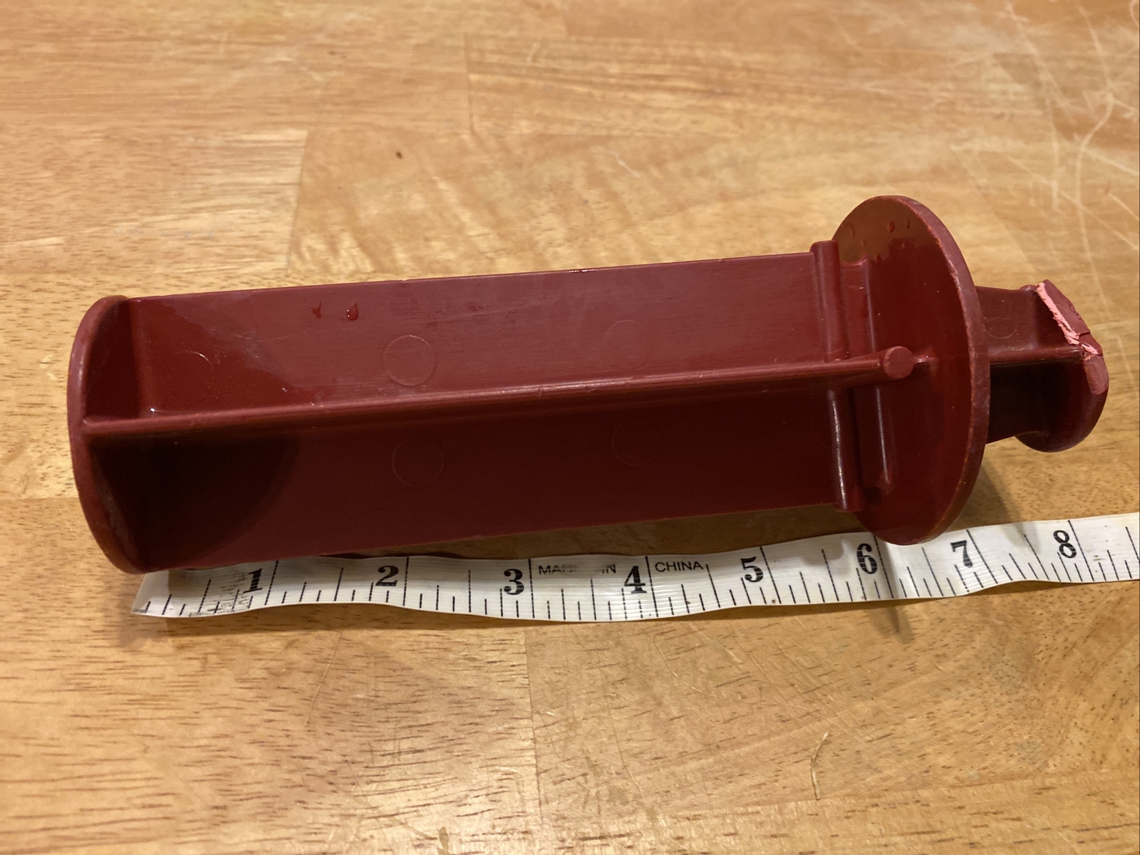 Pusher Small Vegetable Robot Coupe 6 inch (top handle chipped) fits other models