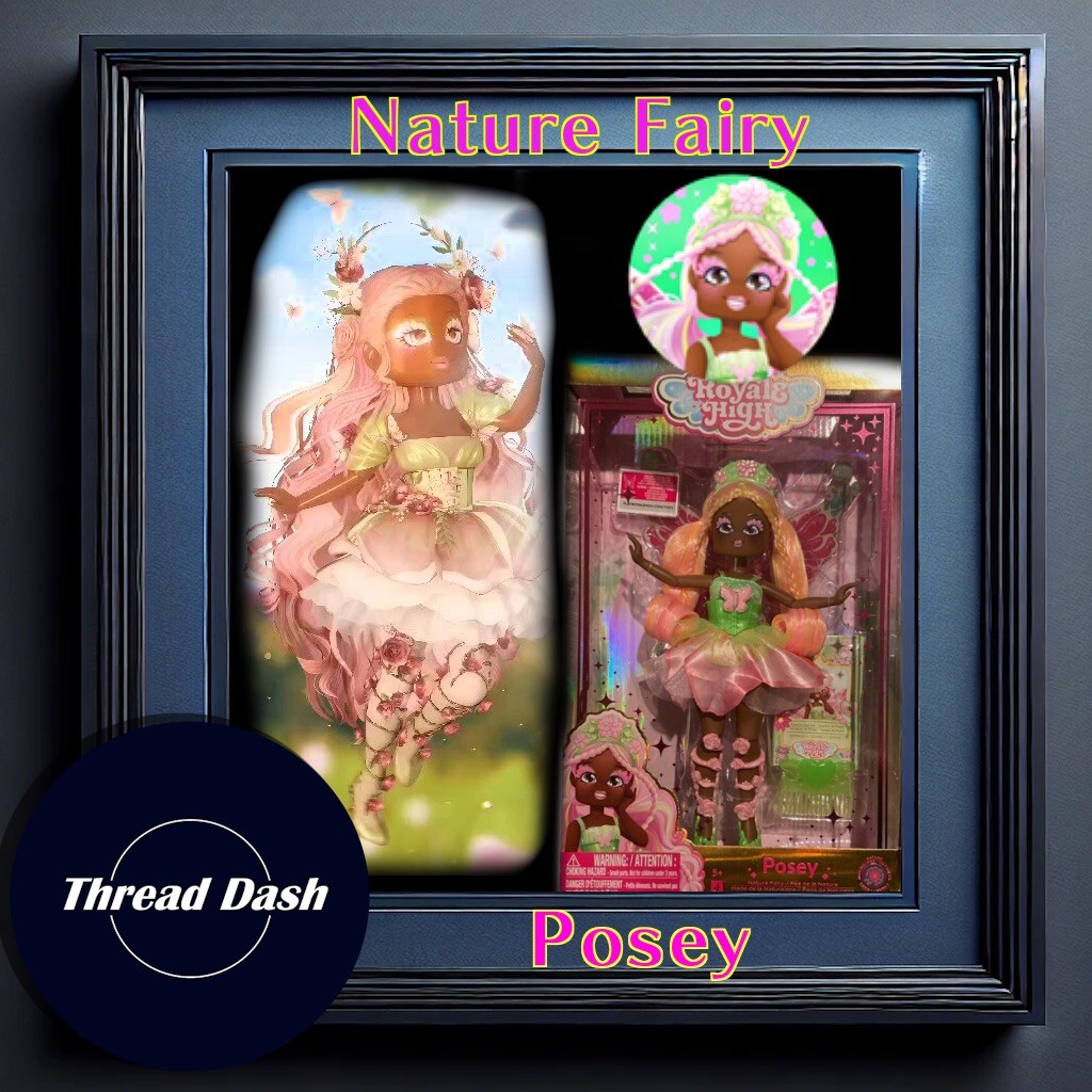 ROYALE HIGH Nature Fairy Posey Wings  - Code Only Sent In EBay Messages