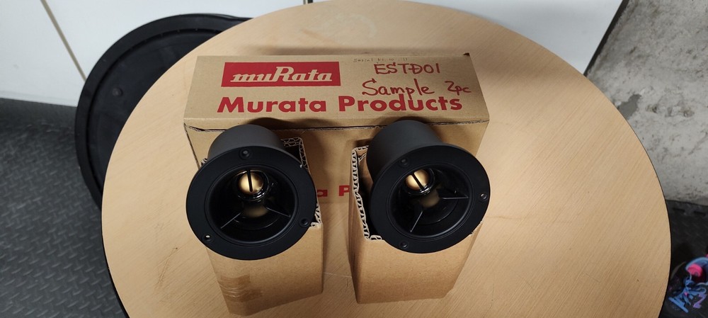 Murata Super tweeter ESTD01 pair