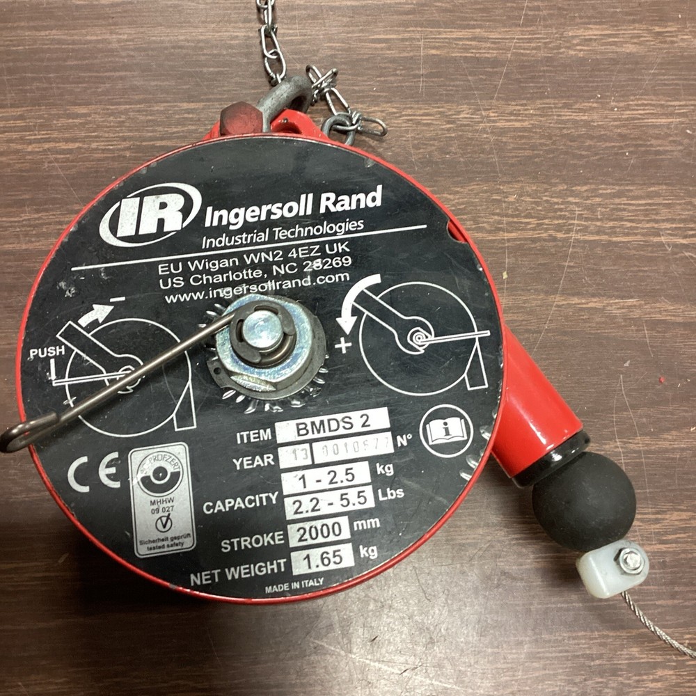 IRAX Ingersoll Rand BMDS-2 Medium Duty Spring Tool Balancer E69