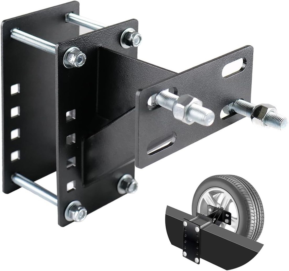 Spare Tire Mount, Tire Carrier for Trailers, Tire Bracket Capacity 150