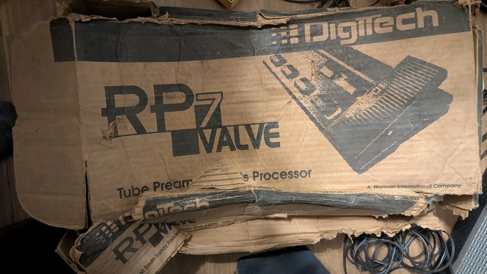 Digitech RP7 Valve Tube Preamp/Multi-Effects Processor