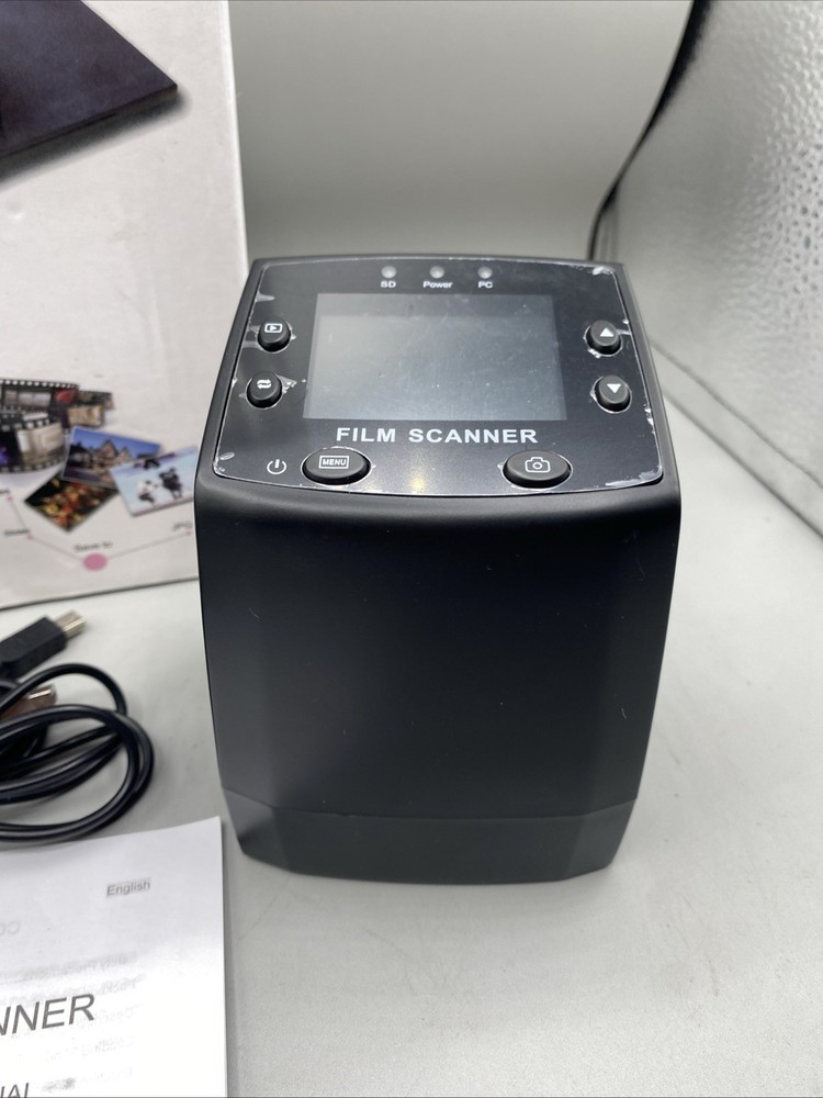 Film Scanner Stand Alone Operation Without A Computer Slide Scanner Tested